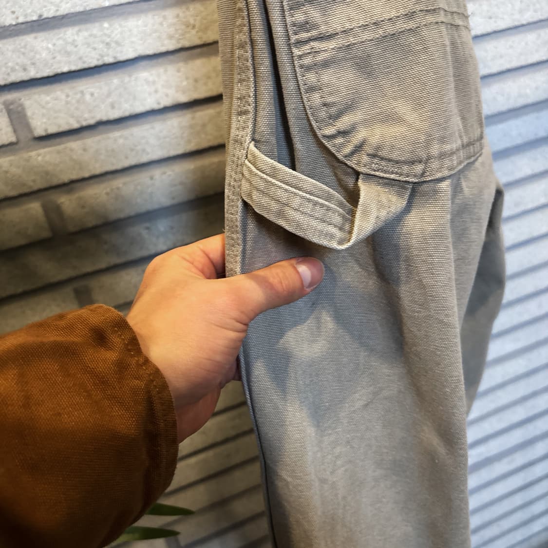 디키즈 헤비게이지 워크 카펜터팬츠 페이드 디테일 샌드 상품이미지7