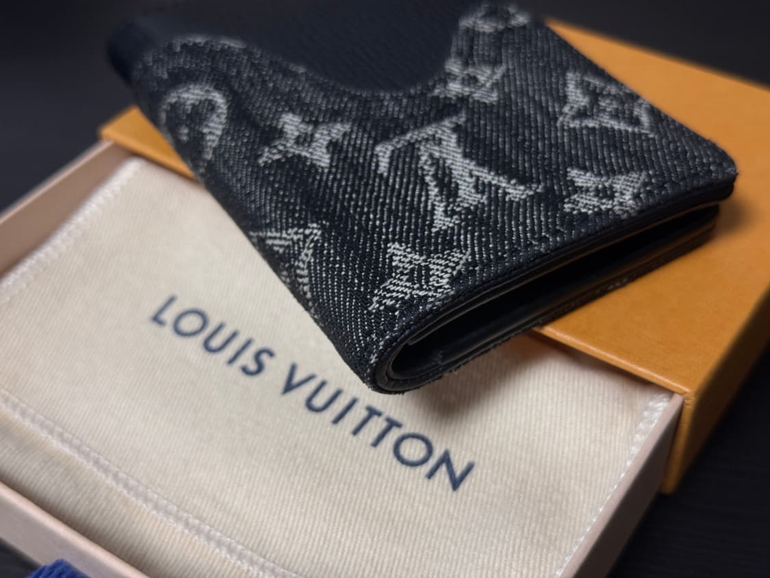 [OS] 루이비통 x 니고 포켓 오거나이저 데님 블랙 상품이미지3