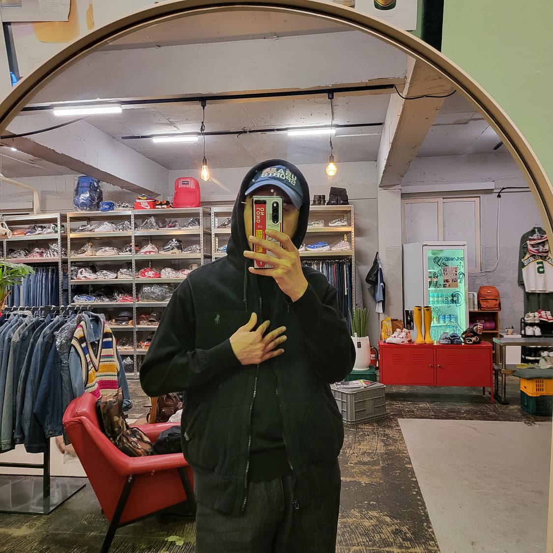 폴로 랄프로렌 후드 베스트 (L) 상품이미지2