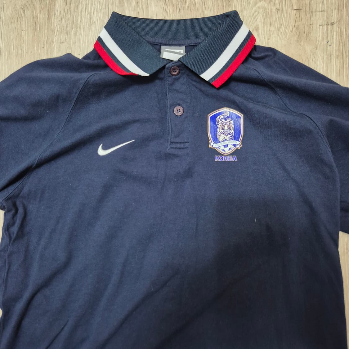 나이키 축구 국가대표 반팔 카라티 상품이미지2