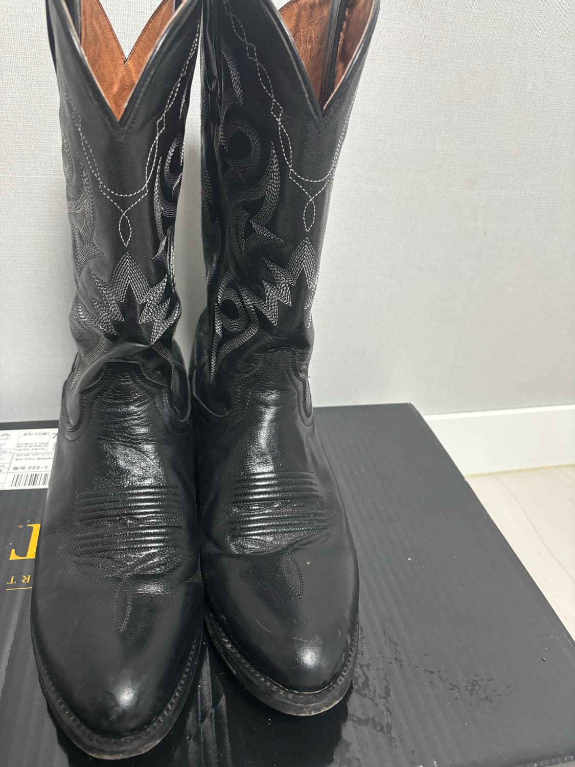 DANPOST Black Western Boots / 280 상품이미지1