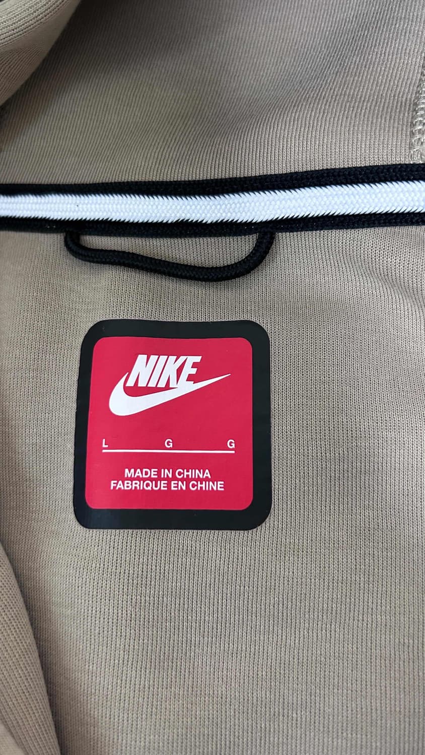 나이키 테크 플리스 후드집업 베이지/화이트 L 상품이미지6