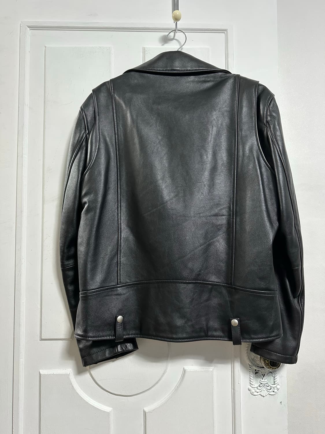 에이징씨씨씨 램스킨 라이더자켓 상품이미지2