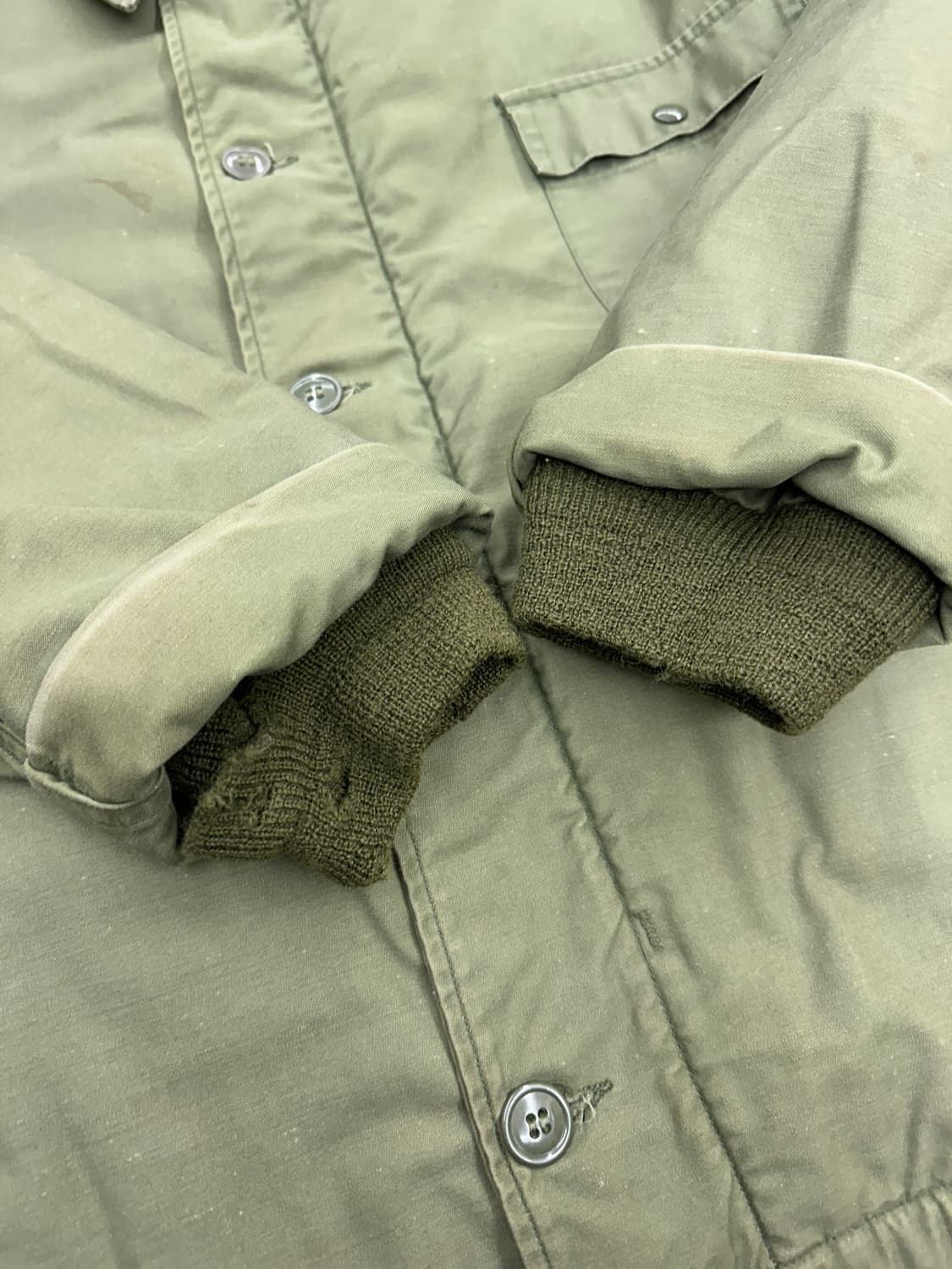 70s US Navy A-2 Deck Jacket L 상품이미지6