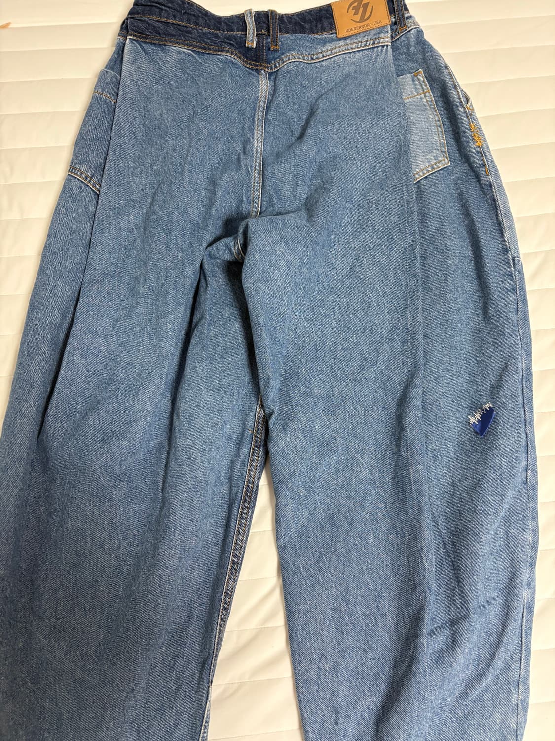 [34] 자라 x 아더에러 배럴 레그 진 블루 상품이미지6