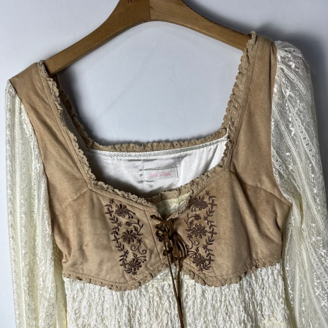 [LIZ LISA] 리즈리사 라떼,히메갸루 베스트 원피스 상품이미지3