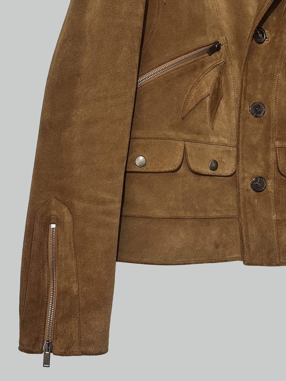 생로랑 20ss 스웨이드 자켓 상품이미지3