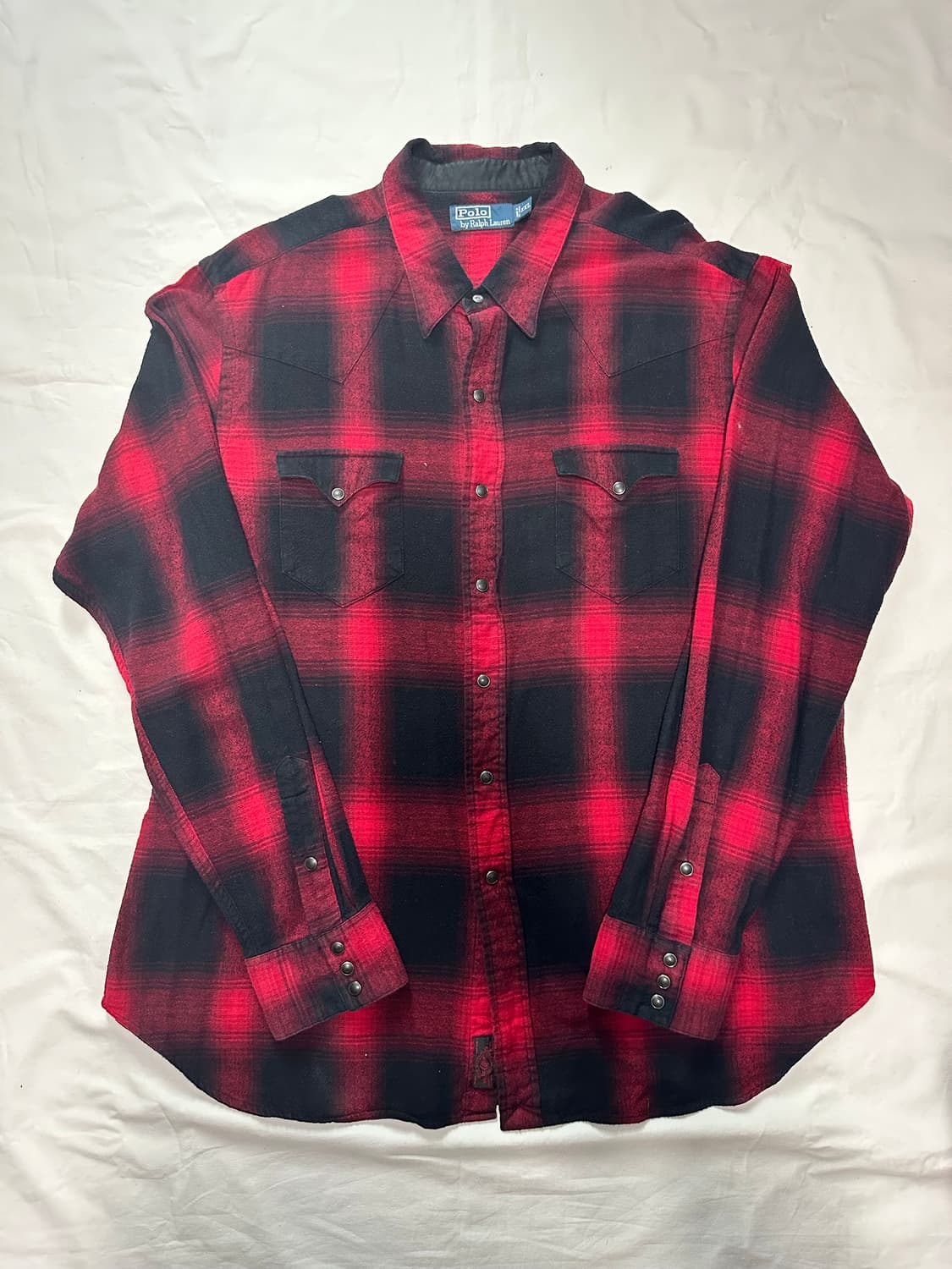 랄프로렌 체크 웨스턴 셔츠 상품이미지1