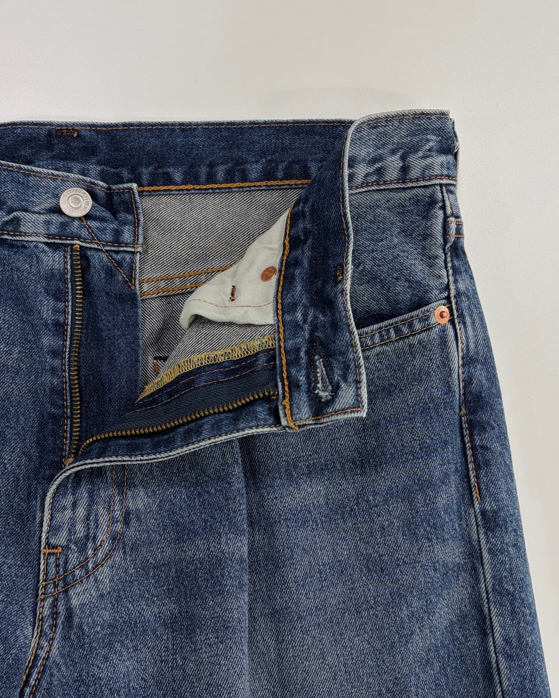 [32인치]리바이스 프리미엄 BigE 568 루즈 스트레이트 데님 팬츠 상품이미지7