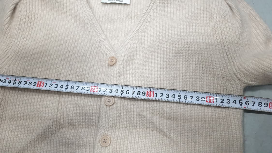 TTUDEMENT 니트 가디건 + 탑 세트 (FREE) 상품이미지5