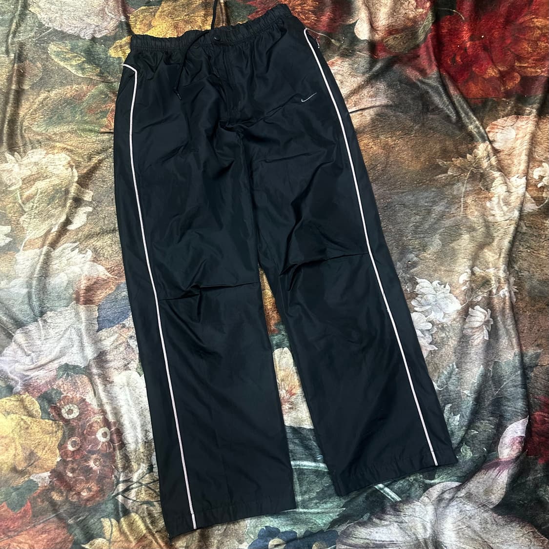 나이키 올드스쿨 스트링 사이드라인 블랙트랙팬츠 L 상품이미지1
