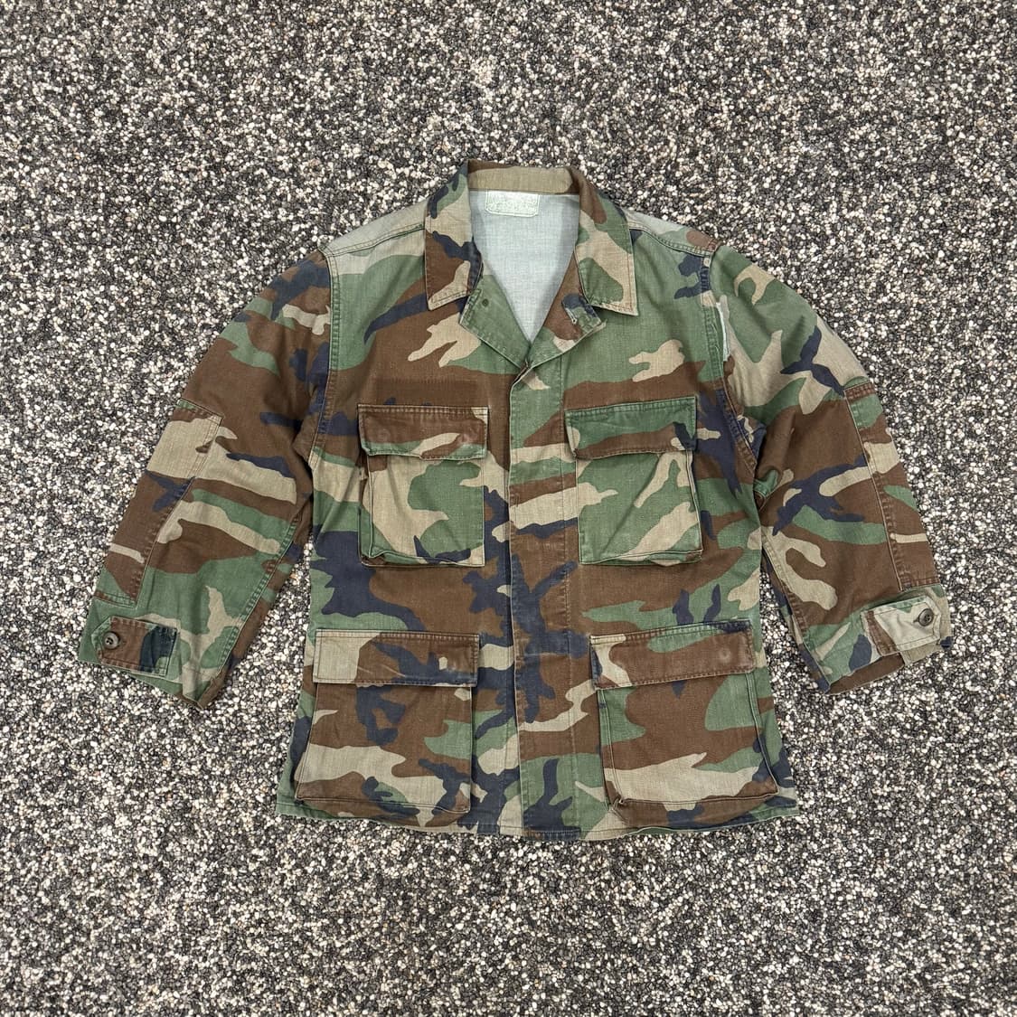 US Army 미군 우드랜드 카모 셔츠 자켓 (S)  상품이미지1