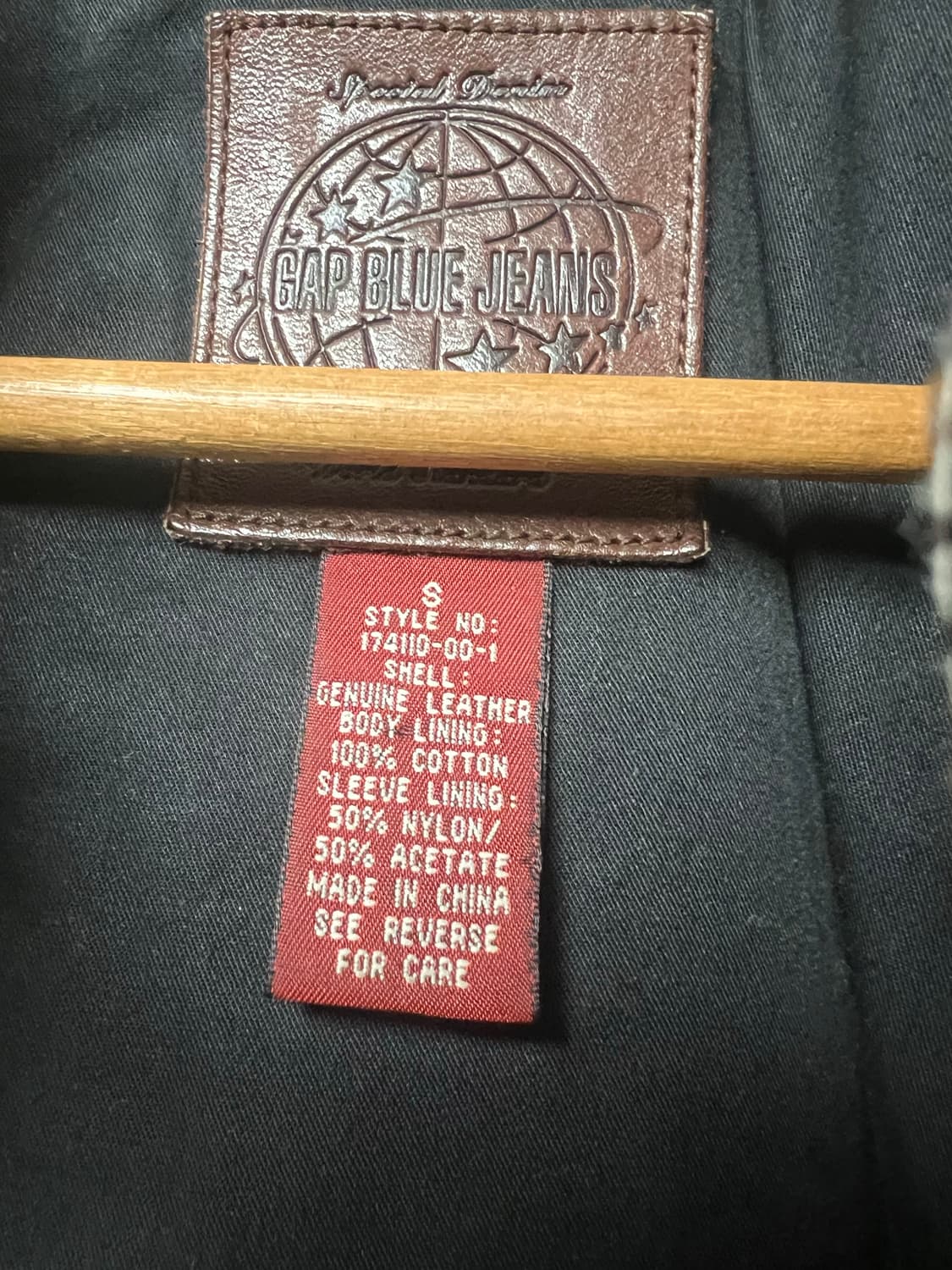 올드갭 레더 트러커 상품이미지3