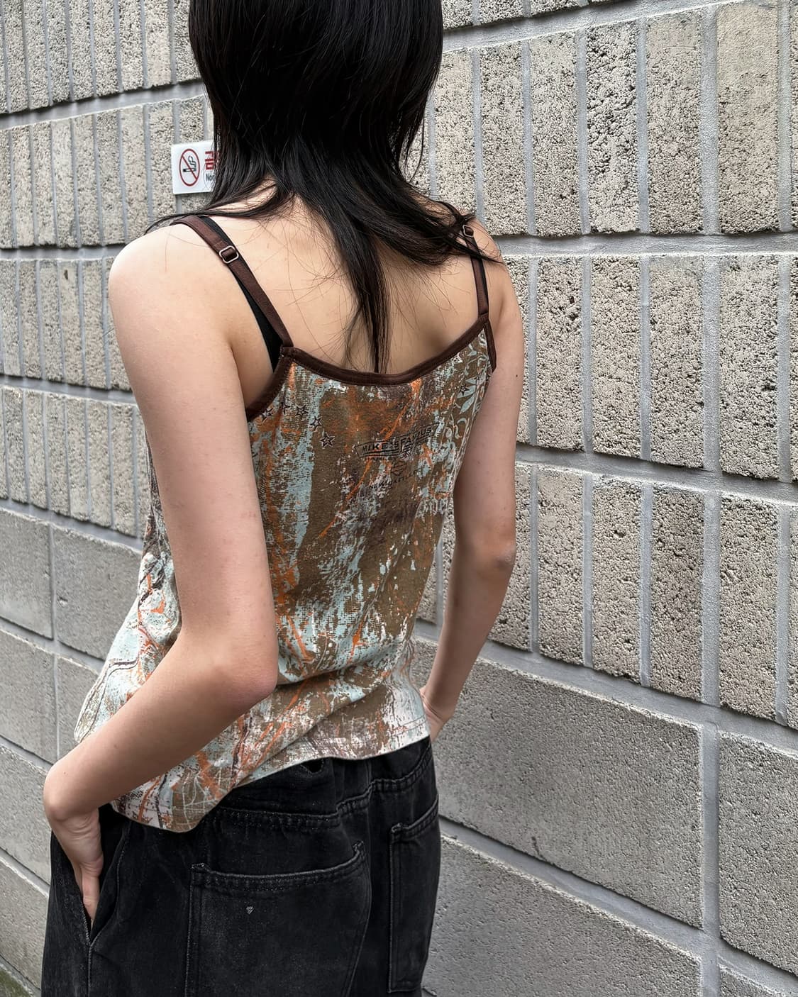 할리 데이비슨 코튼 그래픽 아트워크 슬리브리스 상품이미지6