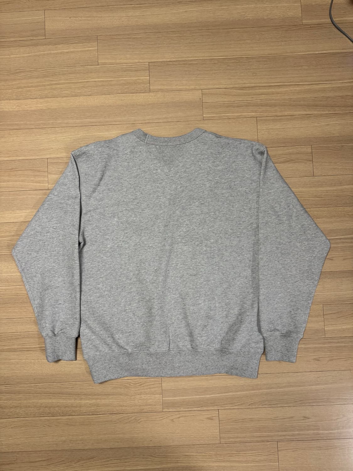 아웃스탠딩 10주년 스웨트 멜란지 그레이 L (새상품) 상품이미지2