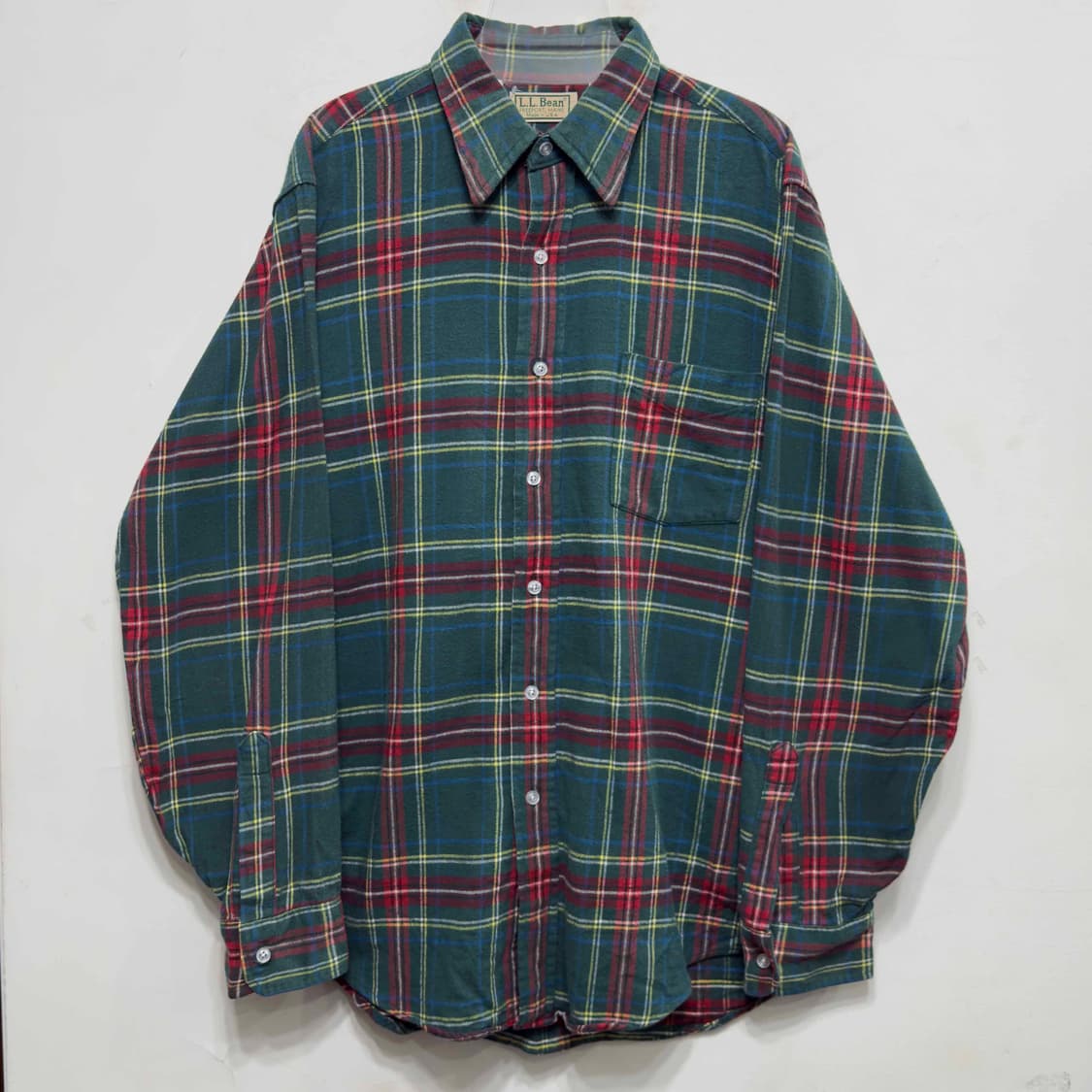 L.L.Bean 엘엘빈 체크 셔츠 USA 상품이미지1