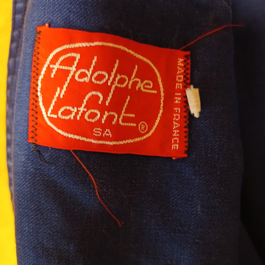 아돌프라퐁 프렌치 워크자켓 60-70s 상품이미지3