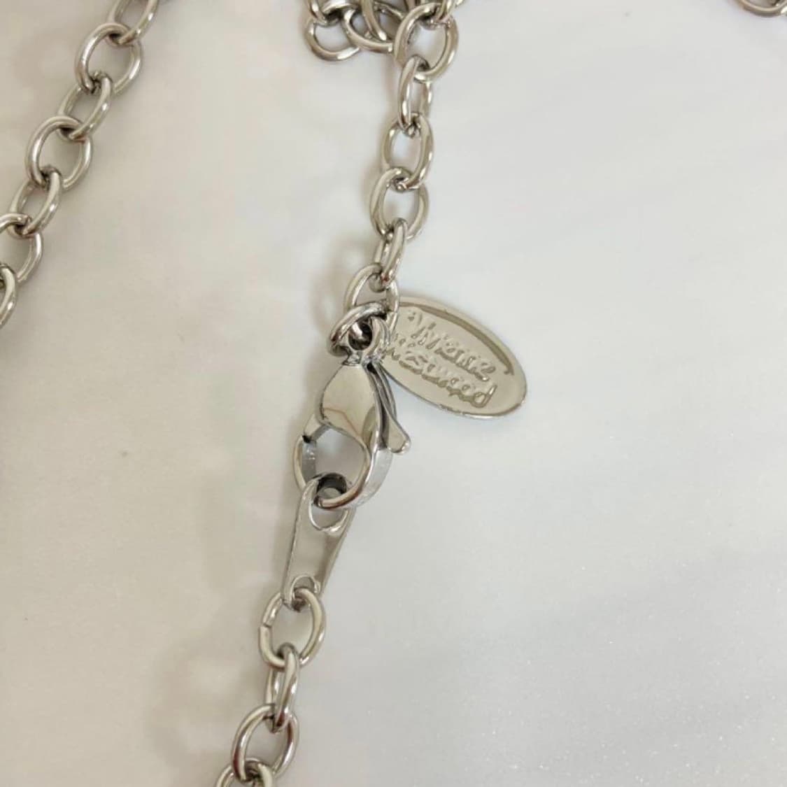 비비안웨스트우드 크리스탈 3D orb 목걸이, 링귀걸이 세트(새상품) 상품이미지4