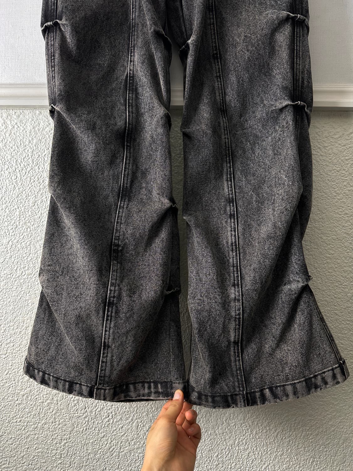 Still Water 다트 링클드 플레어 진 상품이미지9