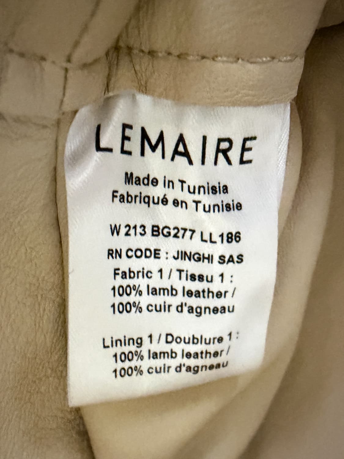 르메르 램스킨 글러브 버킷 펄스백 상품이미지8