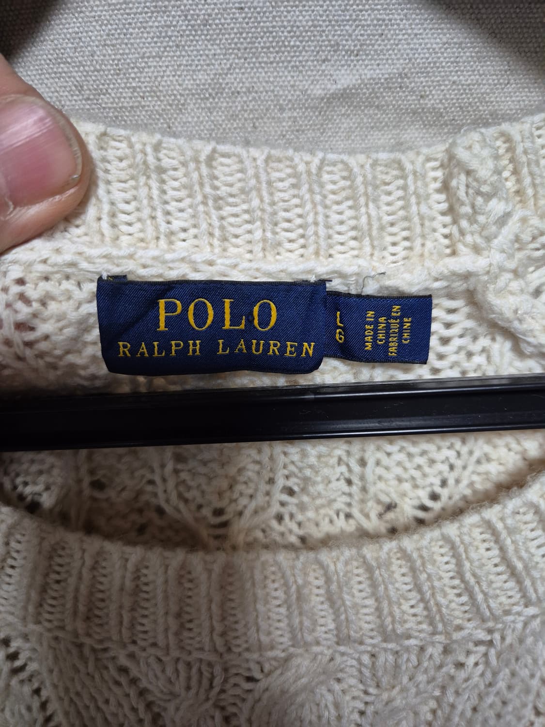 폴로 여성 울 니트 상품이미지2