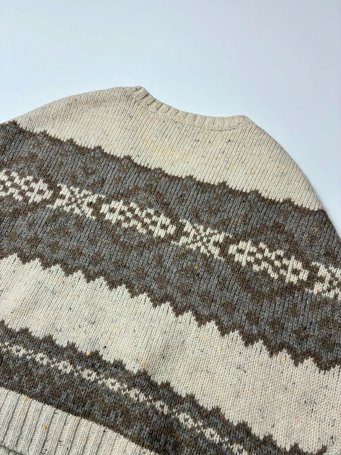 Selected 90's 울 니트 케이프 PN8191 상품이미지4