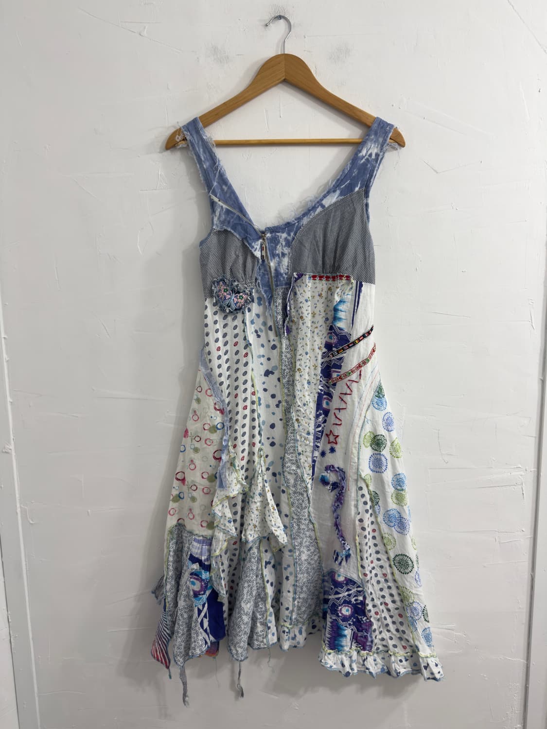 for her paris art patchwork dress 상품이미지1