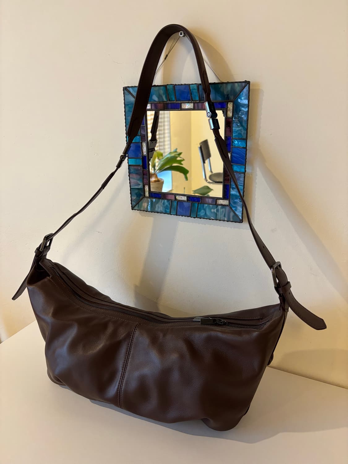 베라왕 포춘 램스킨 크로스백 상품이미지2