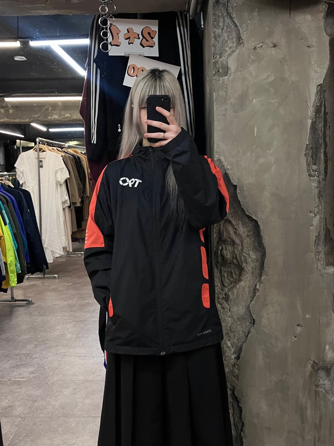 나이키 T90 바람막이 블랙 L  #csz3696 상품이미지2