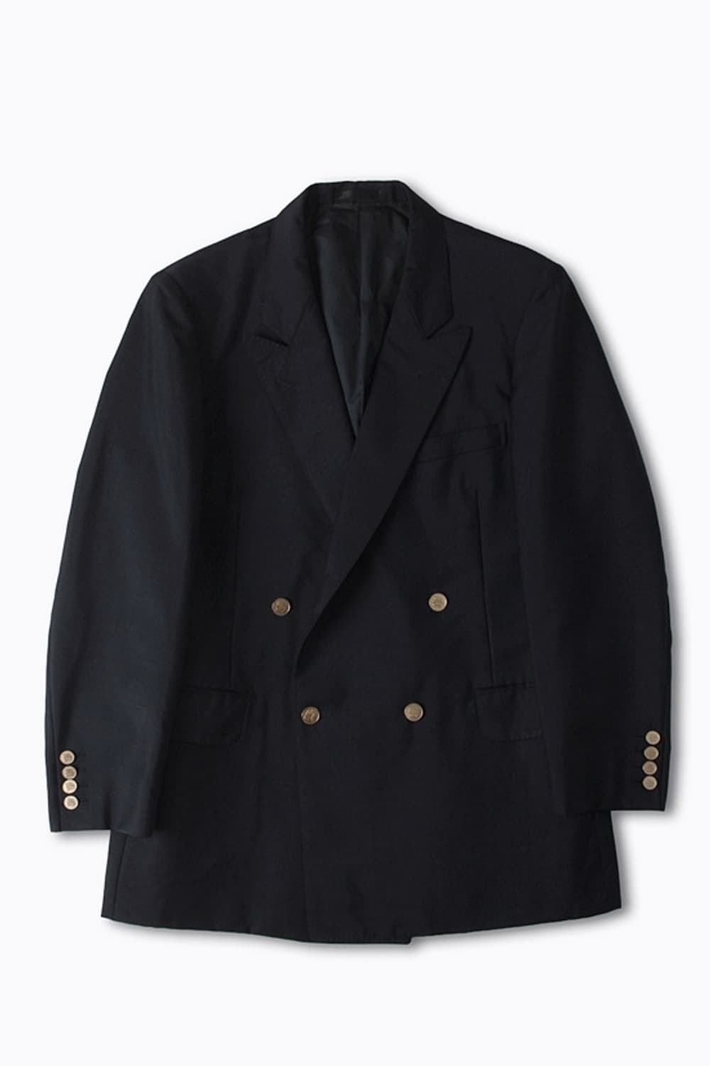 BURBERRYS 90s 버버리 모헤어 블렌드 네이비 블레이저 상품이미지1