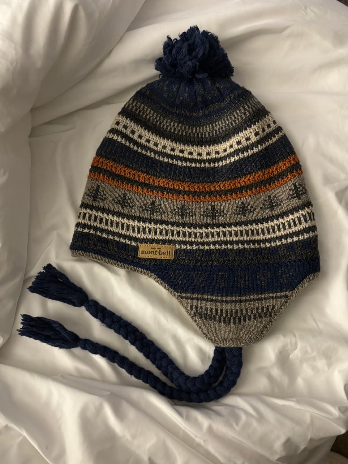 몽벨 모자 tibetan cap forest 네이비 상품이미지1