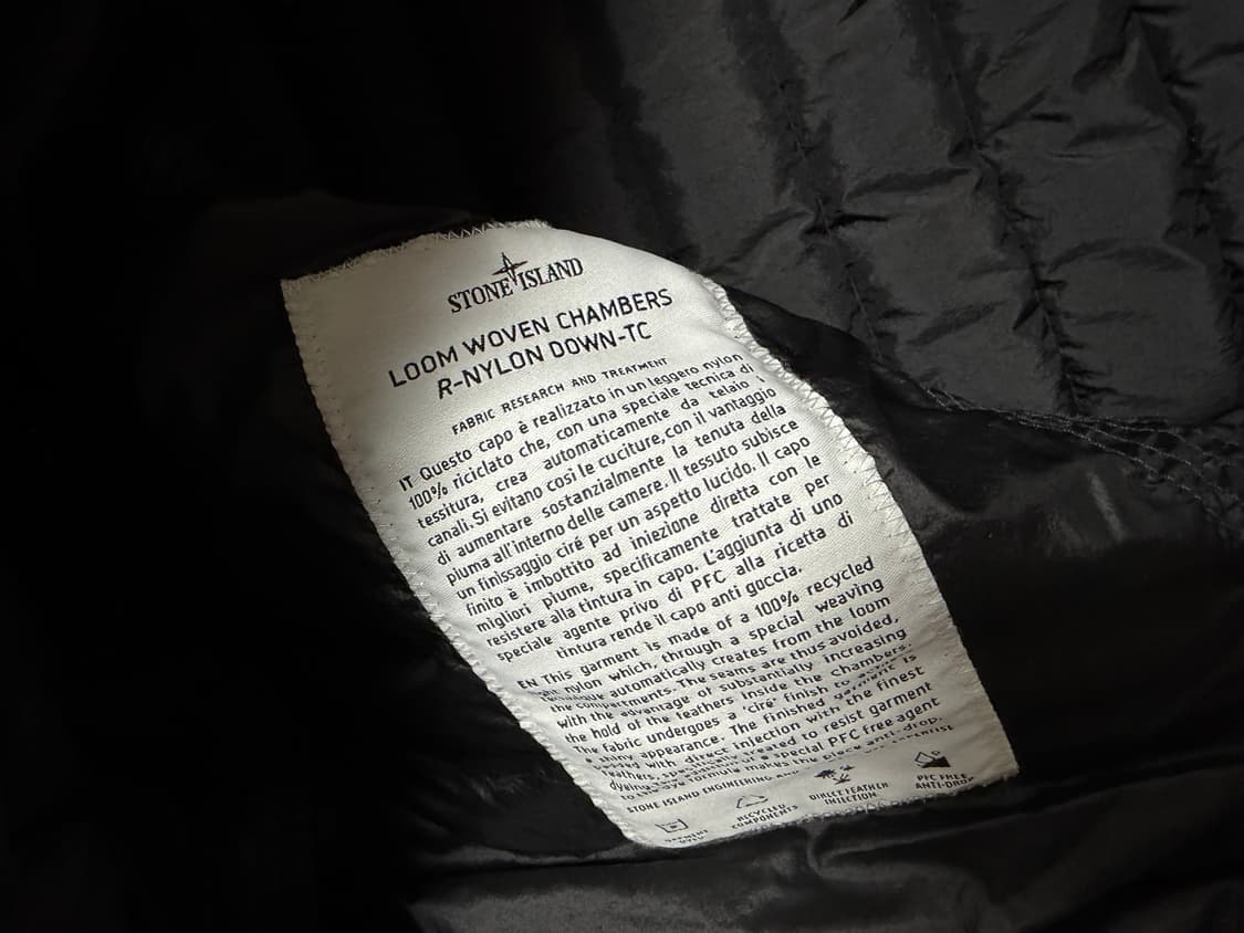 [새상품급/24fw]스톤아일랜드 룸우븐 체임버스 경량패딩 XXL 상품이미지6