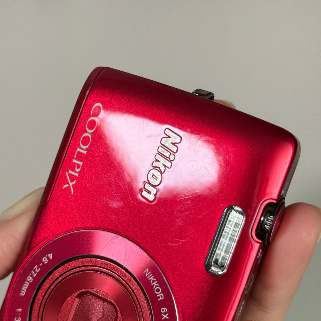 니콘 쿨픽스 s4400 빈티지 디카 디지털카메라 레드 상품이미지4