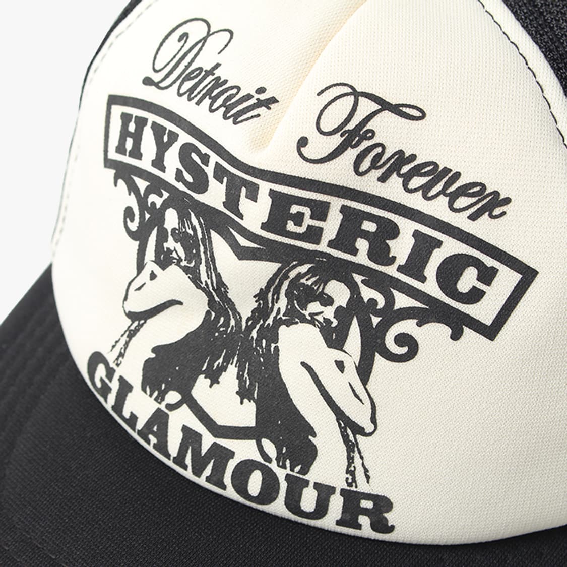  HYSTERIC GLAMOUR "Black White Mesh Cap" 상품이미지3