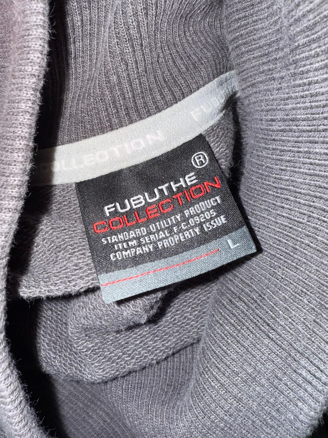 후부 빈티지 코튼 집업 져지 상품이미지3