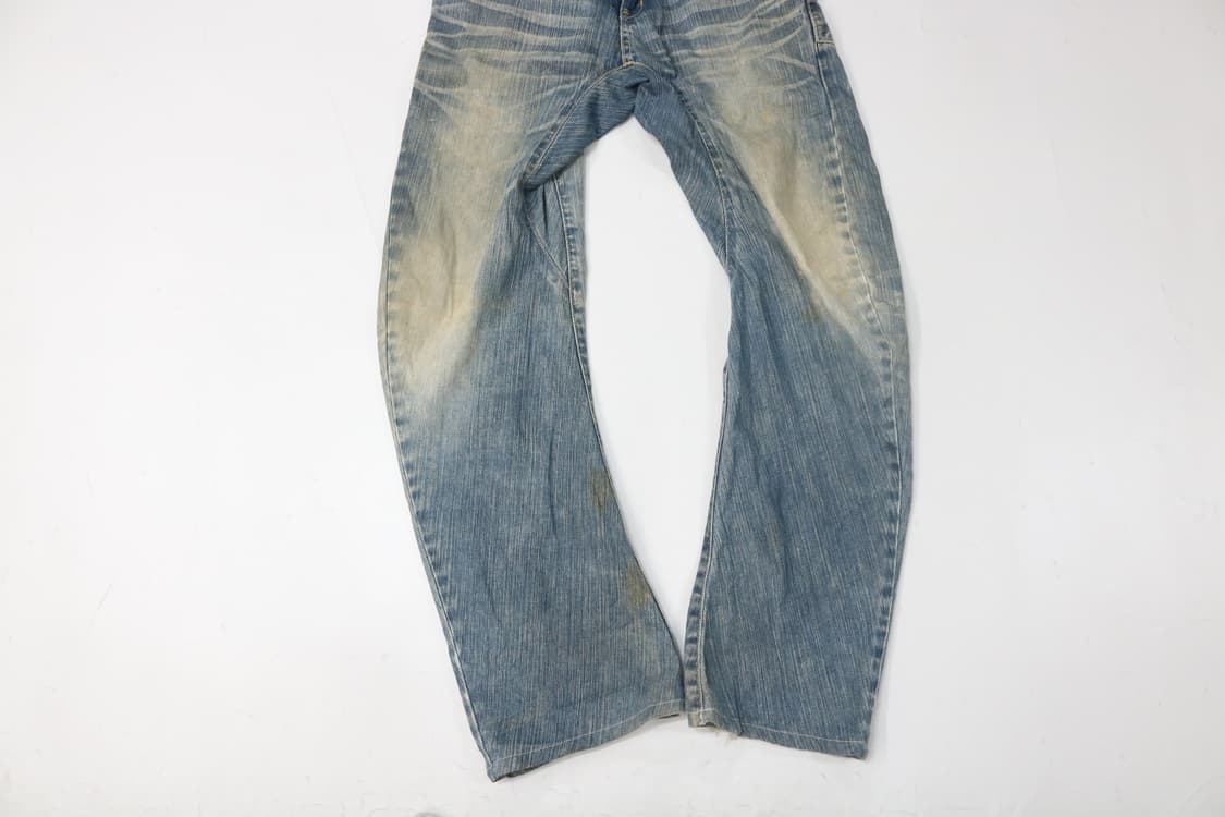 EDWIN 에드윈 465XVF 신치백 빈티지 워싱 데님 팬츠 (28) 상품이미지5