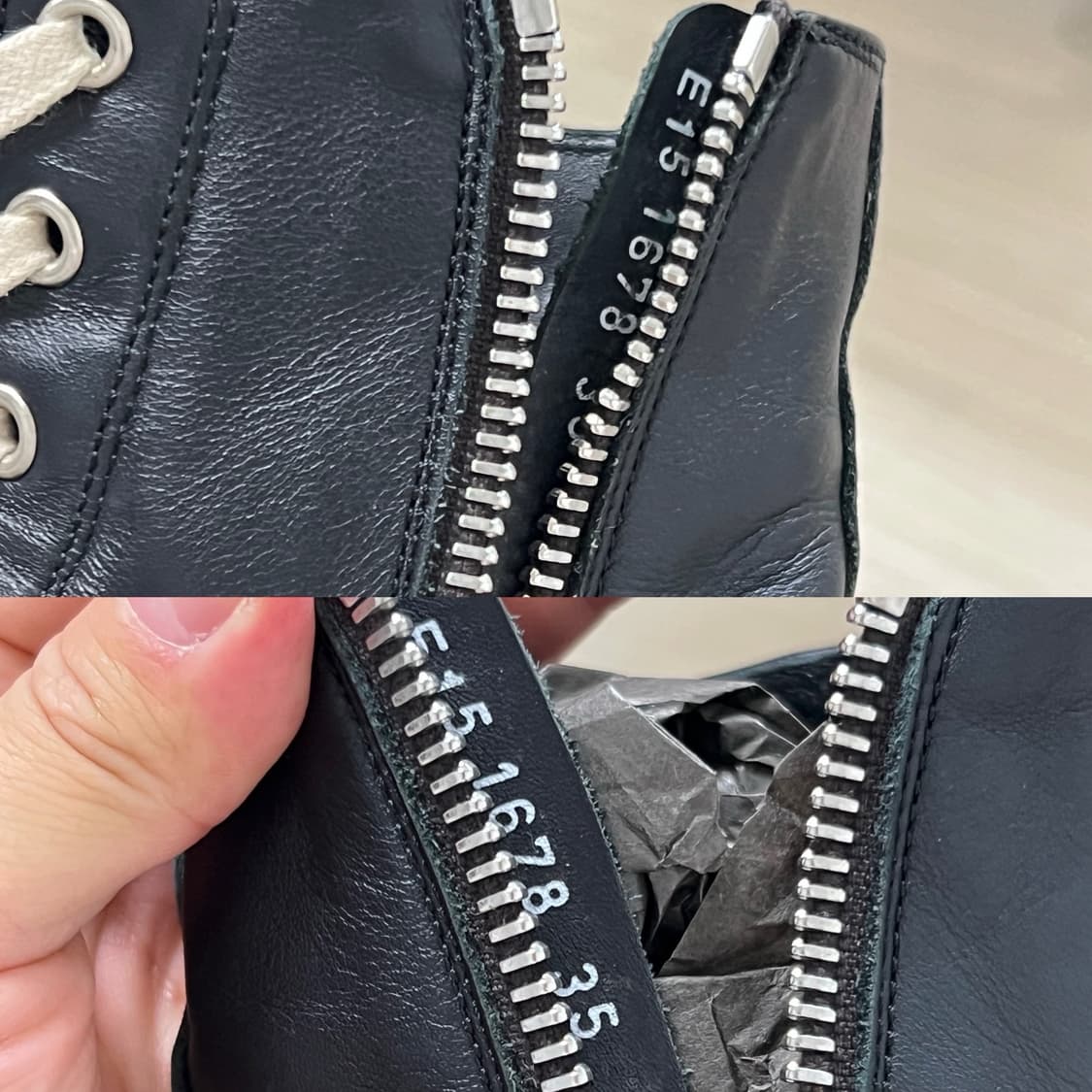 릭오웬스 15SS 컨버스 라몬즈 하이 LPO릭컨 상품이미지10