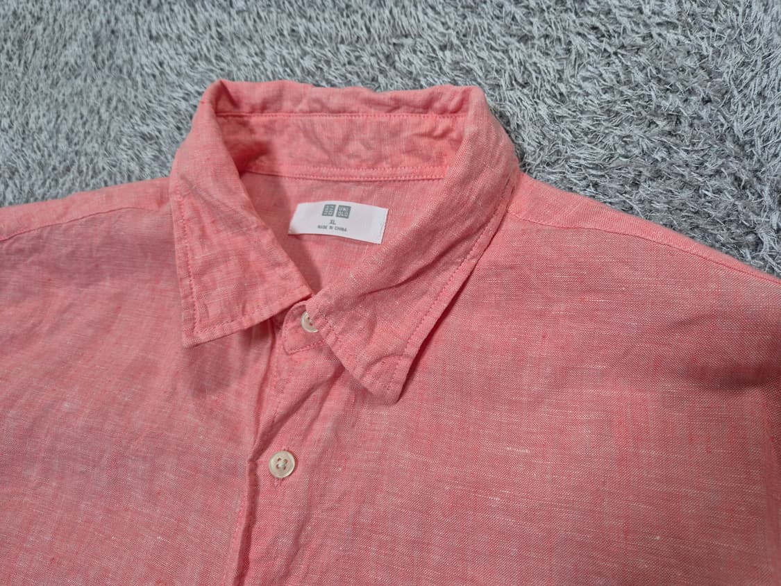 유니클로 남성 린넨 셔츠 XL 상품이미지2