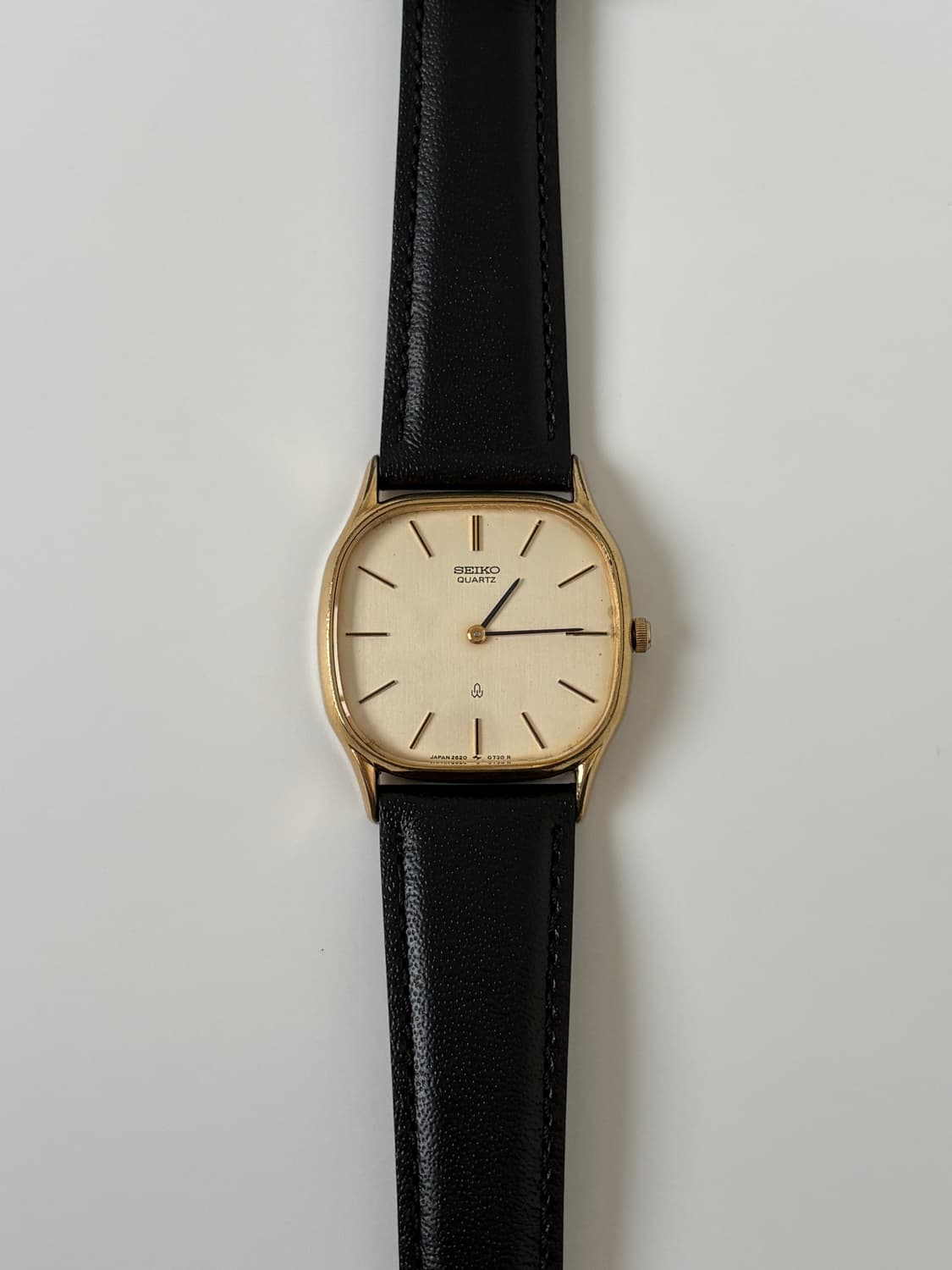 1980s Chariot Gold Square Quartz 상품이미지1