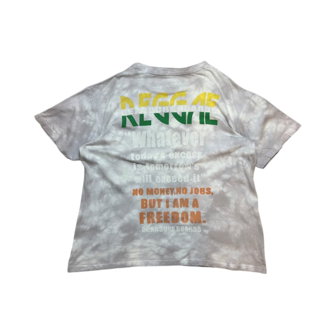 (L) JPN 서프 무드 빈티지 레터링 그래픽 반팔 티셔츠 T-049 상품이미지3