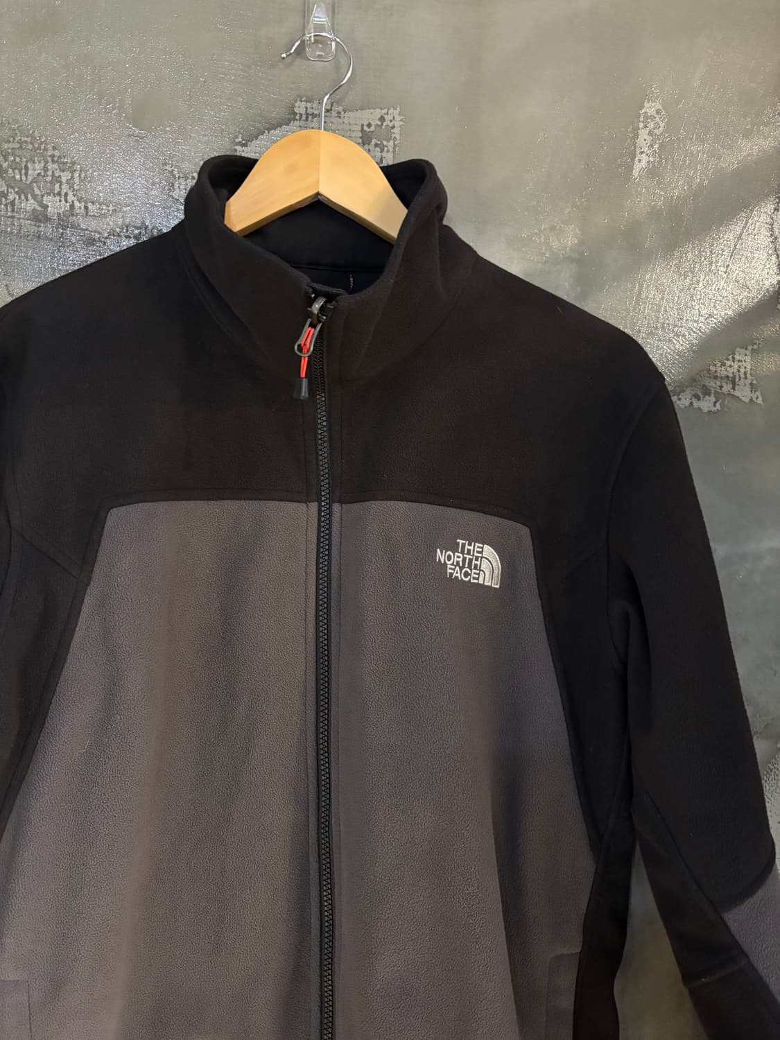 노스페이스 블랙 그레이 플리스 자켓M 상품이미지3