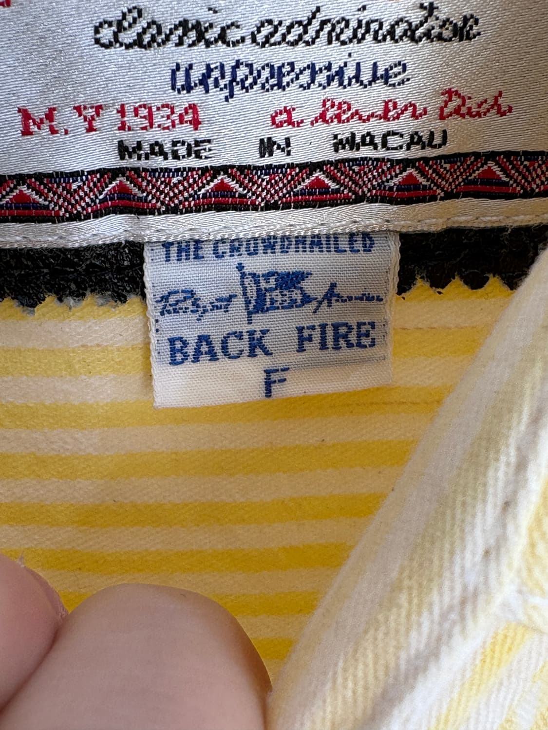 BACK FIRE 셔츠 상품이미지7