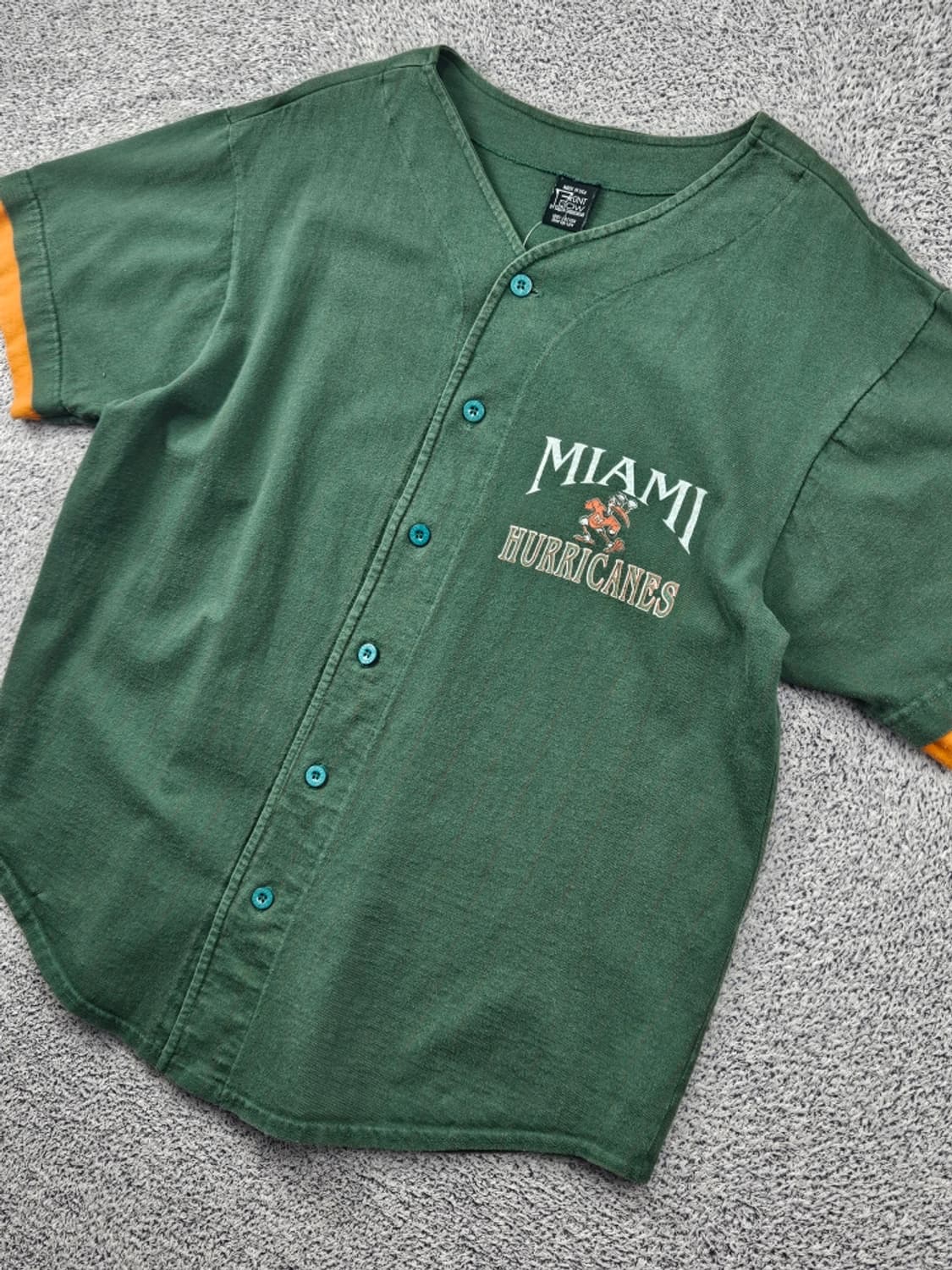 USA 살렘스포츠웨어 마이애미 허리케인스 풋볼 져지 ( L )/11809 상품이미지4