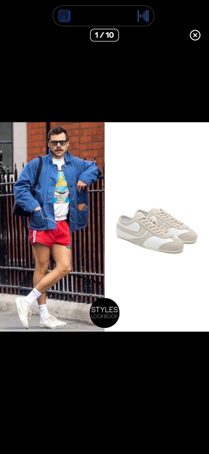 드리스 반노튼 스니커즈 스웨이드 상품이미지1