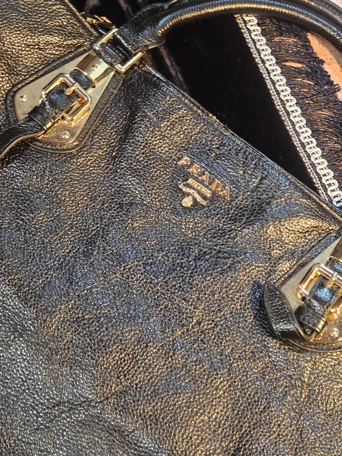 PRADA 프라다 블랙 토트백 상품이미지2