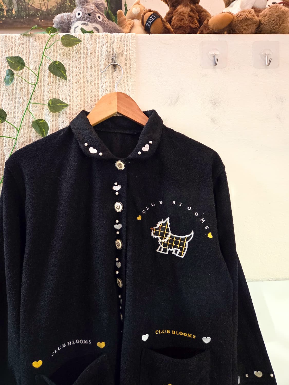 강아지 가득 가디건 상품이미지2