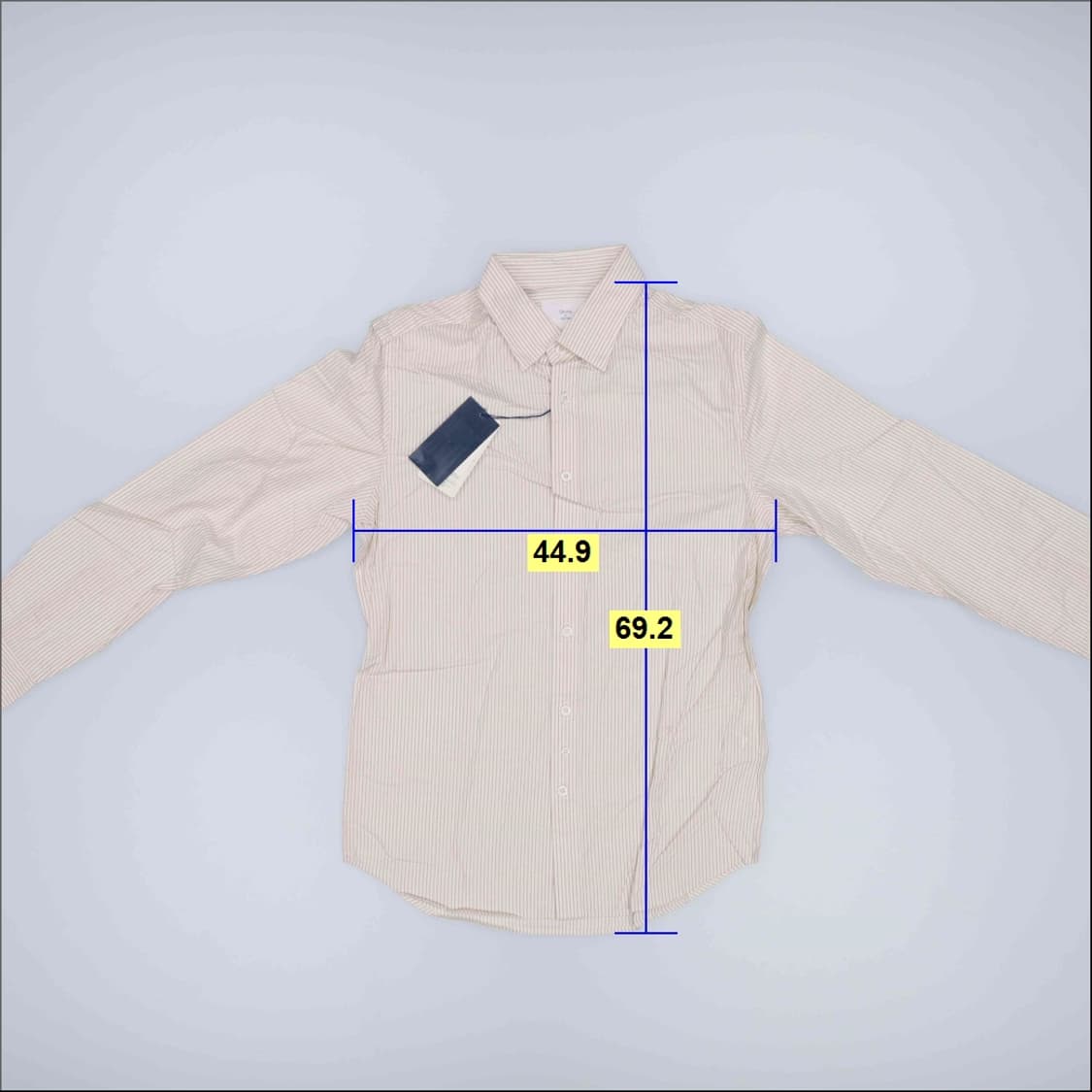 [95] 새상품 시리즈 스트라이프 셔츠 0115H1 상품이미지5