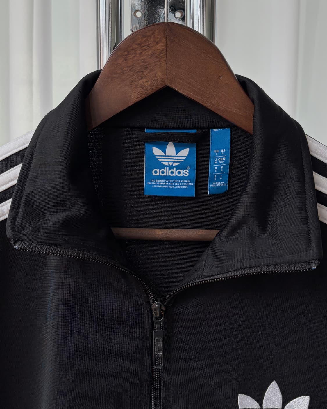 [S-M]아디다스 구형 파이어버드 블랙 트랙탑 져지 상품이미지6