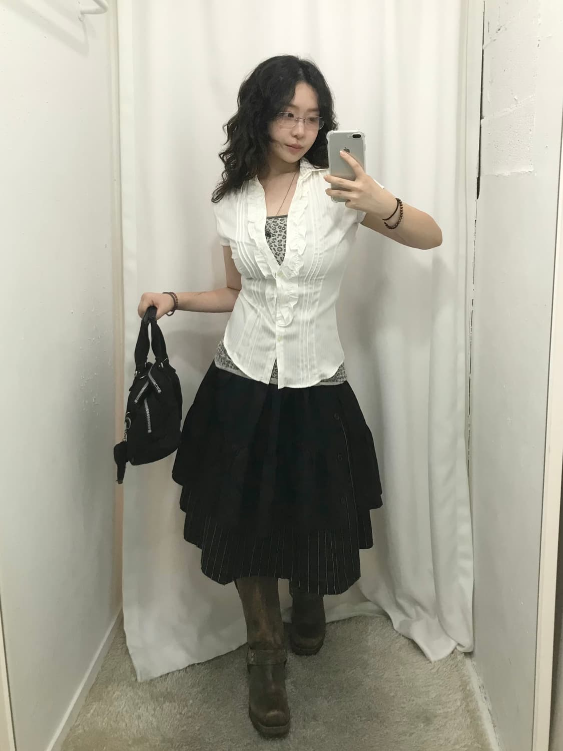 레오파드 긱시크 코디 세트 🖤 상품이미지2