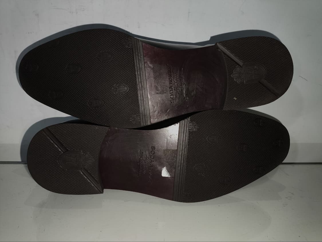 255mm 소다 남성 옥스포드 정장화 구두 브라운 상품이미지9